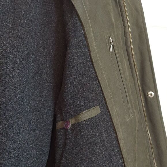 Brooks Brothers 346 Moss Green Barn Coat Sz L - Picture 4 of 8